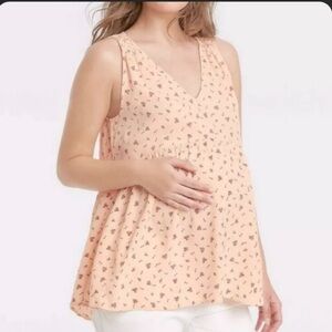 (XS)- The Nines by HATCH Sleeveless V-Neck Tank Top‎